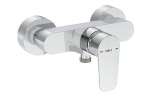 VitrA Flow Soft Wall Mounted Shower Mixer - Chrome